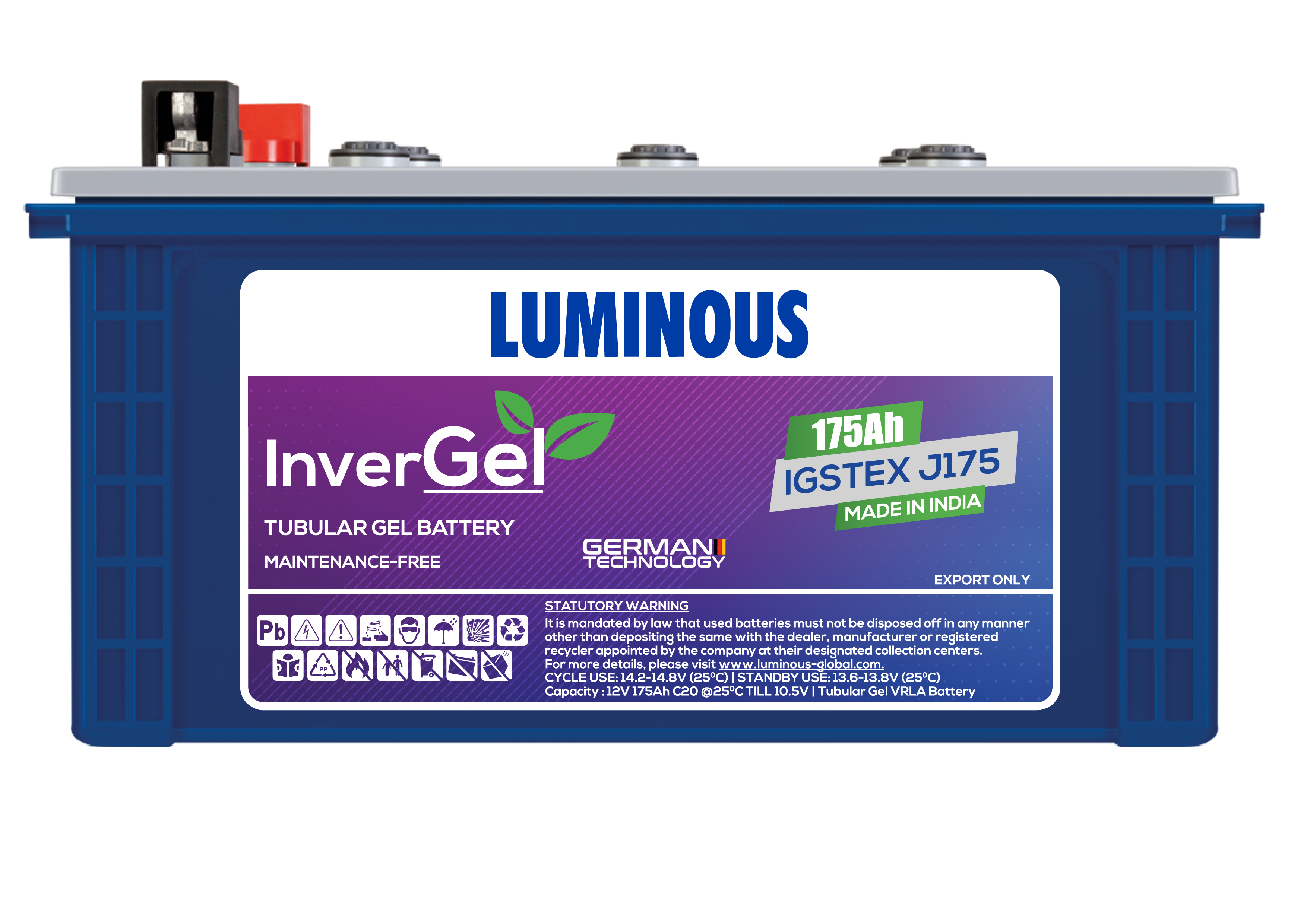 InverGel - Gel Technology Battery