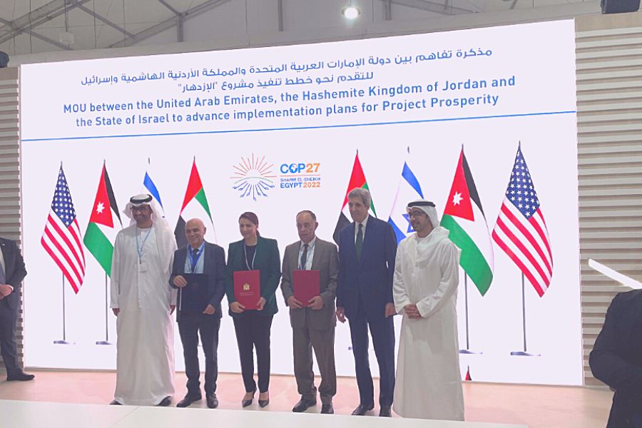 UAE, Israel, Jordan advance planning for clean power & water plants