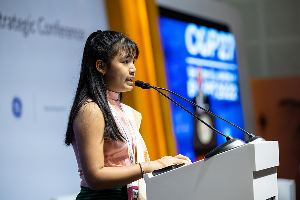 Young climate activist inspires Middle East Energy