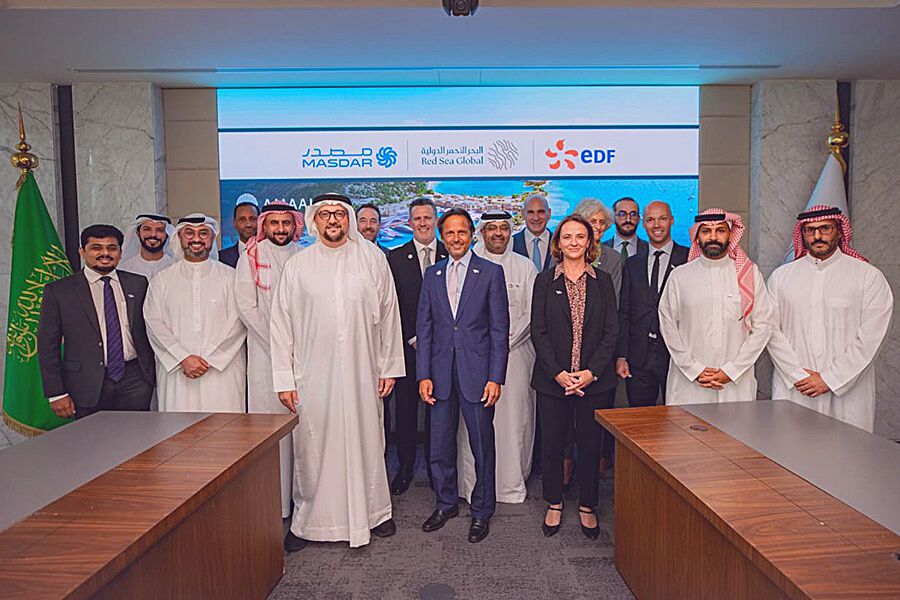 Amaala, EDF & Masdar announce multi-utilities project