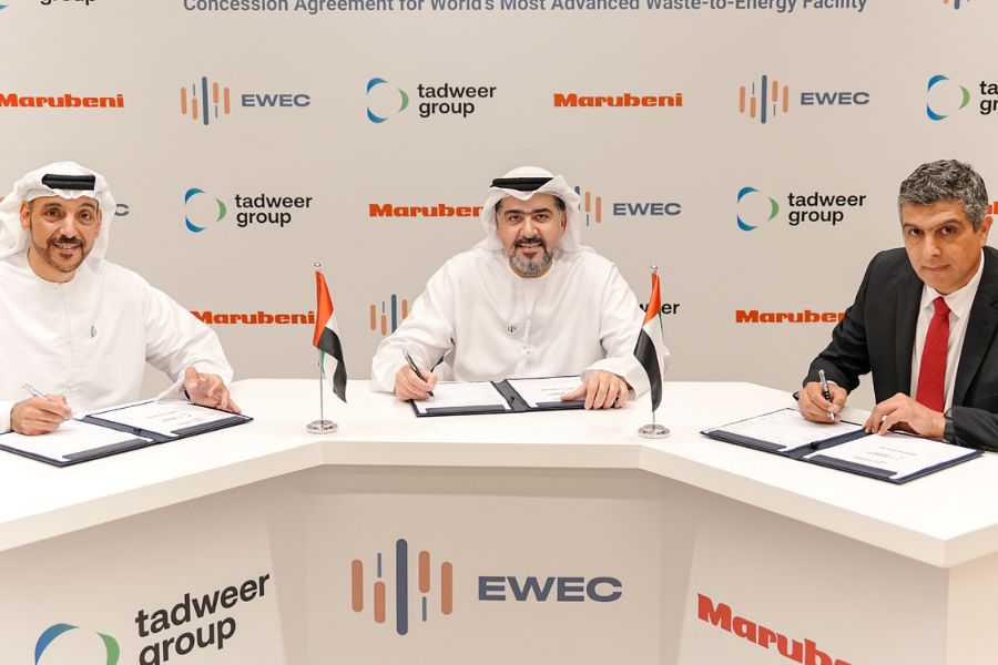 EWEC and Tadweer Group name key partners for pioneering Abu Dhabi waste-to-energy project