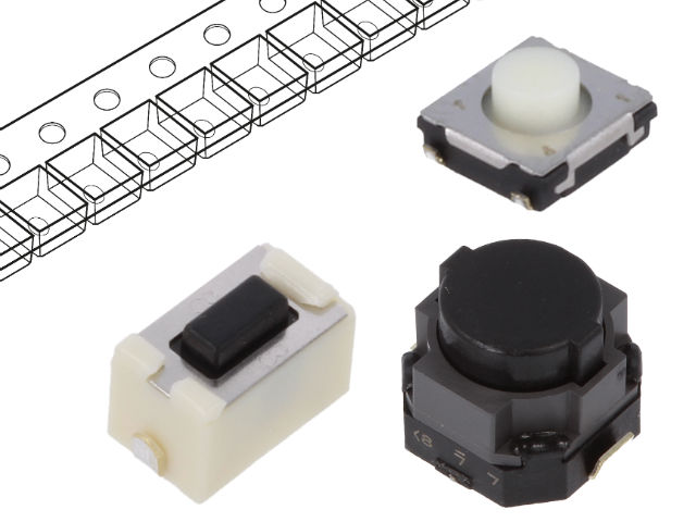 TACT microswitches from PANASONIC