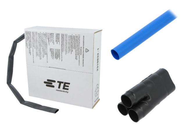 A wide range of TE CONNECTIVITY heat shrink materials