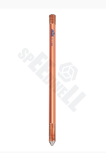 COPPER BONDED EARTH ROD - GROUND ROD - 250 MICRON