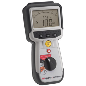 MIT400/2 Series : CAT IV INSULATION TESTERS FOR ELECTRICAL AND INDUSTRIAL MAINTENANCE ENGINEERS
