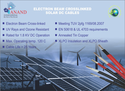 Solar DC Cables (E-Beam Crosslinked)