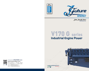 V170 G SERIES  Diesel Engines Designed to be reliable and perform in all conditions