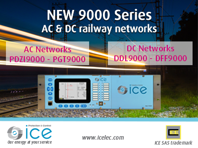 9000 Series - Advanced railway protection relays for AC & DC electrical networks