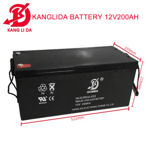 12v 200ah rechargeable lead acid battery for solar system