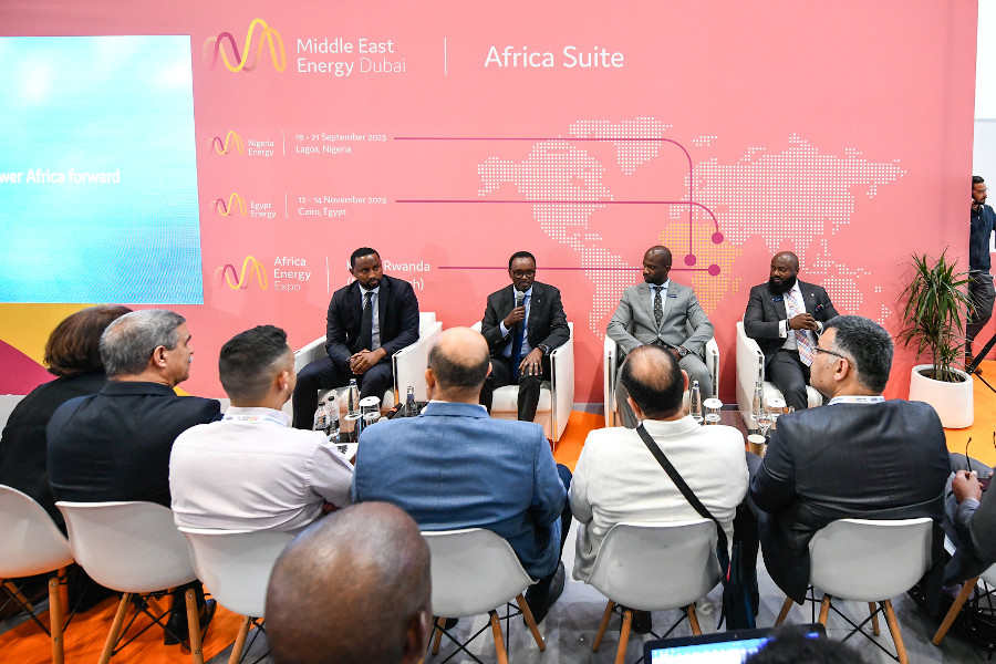 Panel talking about Africa Energy Expo Exhibition
