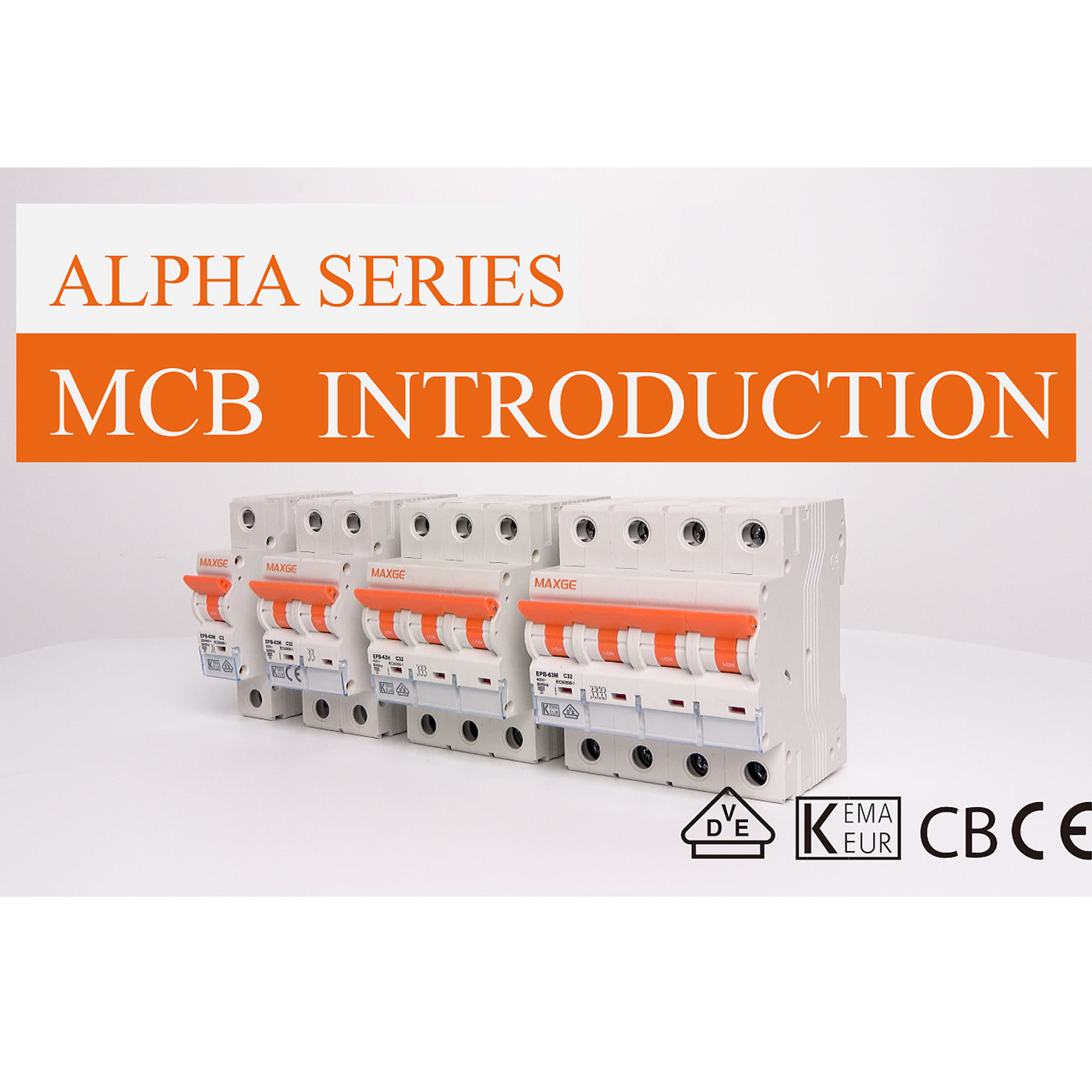 Alpha series：EPB-125H MCB Introduction
